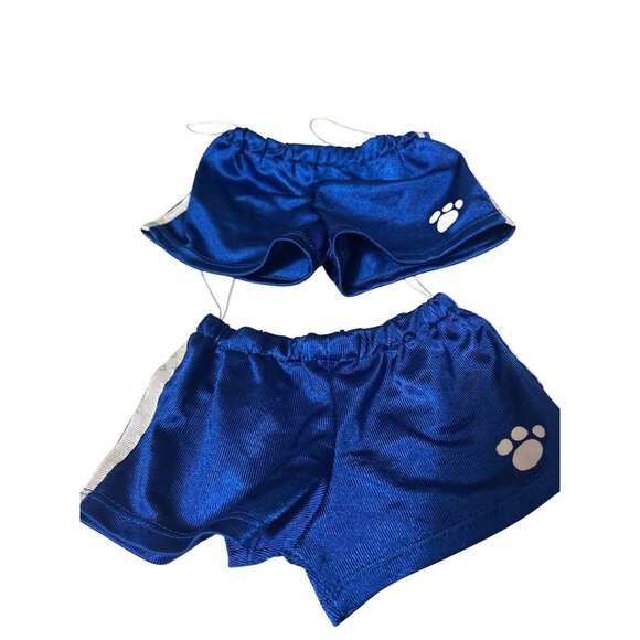 Build A Bear Clothes Bundle: Plaid Shirt Hooded Top Checkered Shorts Camouflage - Picture 7 of 7